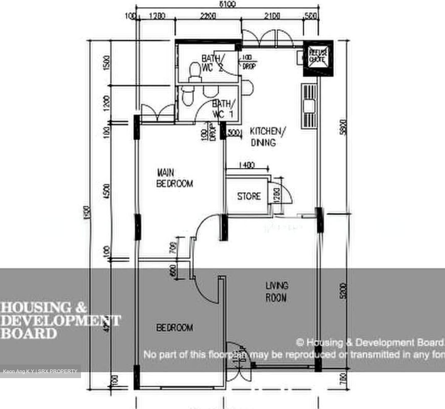 Blk 185 Bishan Street 13 (Bishan), HDB 3 Rooms #579383041